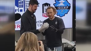  Potential Illinois hailstone record measured from Kankakee supercell