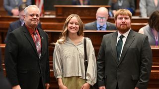 Local College Students Welcomed as House Pages for a Day
