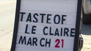  Taste of LeClaire event draws in crowds to support local businesses  