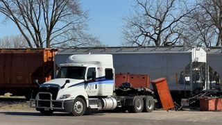  Crews respond to crash involving semi vs. train 