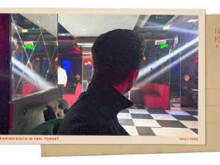 Greetings from Turkey's border with Iran, where Iranians let loose on the dance floor