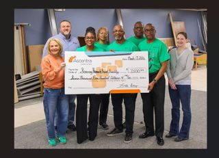 Ascentra gives $7,500 to Serving Humanity Beyond Humility