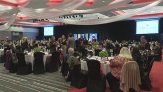  Lisa Bluder speaks at River Bend’s Women Fighting Hunger fundraiser 