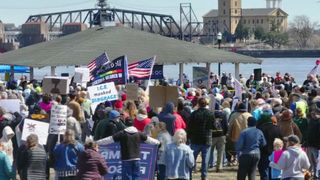 'No Kings' rallies spread in the QCA and beyond