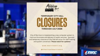  Morrison City Hall to undergo temporary closures to allow for system transition, staff training 