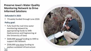 Advocates call for legislative action to save water quality monitoring