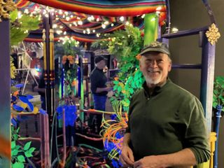 Davenport native creates mind-bending odyssey in colorful, dreamlike Putnam exhibit