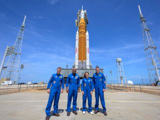 NASA's Artemis II astronauts are hours away from moon launch. Watch it here
