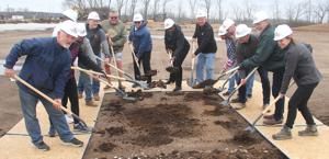 Groundbreaking held Wednesday on Rock Island dispensary and gas station