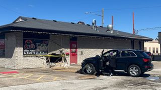  Car crashes into video poker business