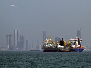 Medical supplies are stuck in Dubai, as clinics around the world face shortages