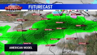 Warming trend with more rain