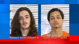  Chase ends in vehicle striking telephone pole in Davenport, 2 arrested  