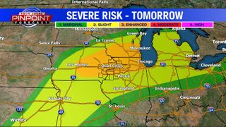Severe weather possible many days this week