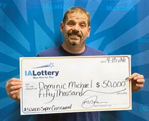 Davenport man wins $50,000 in Iowa Lottery scratch game