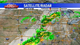 Weather improving late Wednesday night in the Quad Cities