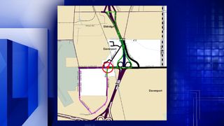 Partial intersection closure ahead at Mt. Joy roundabout