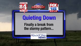 Stormy stretch comes to an end in the Quad Cities