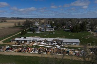 Communities launch cleanup after severe weather and tornadoes churn across Midwest