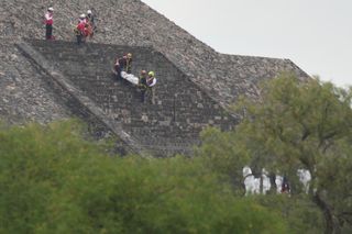 Gunman shoots several tourists at historic pyramids in Mexico