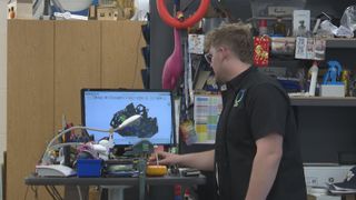  Wiffle-ball wizards: Quad-Cities robotics team heads to world championship