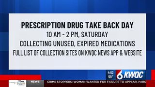  Prescription drug take back event set for Saturday in Rock Island County