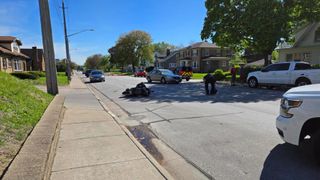 Crash involving scooter, vehicle in Rock Island
