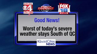 After Monday, only light rain in the Quad Cities forecast this week