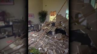Ceiling collapses in Rock Island apartment