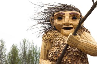 Four giant, wooden trolls are waiting for you to find them in these Iowa locations