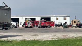  Firefighters respond to trucking facility