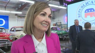  Reynolds touts tax cuts, recalls disasters in final months as Iowa governor