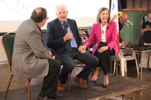 Iowa Gov. Kim Reynolds reflects on legacy, work during stop in Davenport