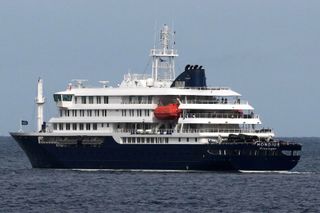 About 40 passengers previously left ship hit by Hantavirus at island of St. Helena