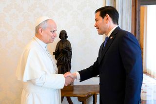 Rubio visits Vatican amid escalating tensions between Trump and Pope Leo