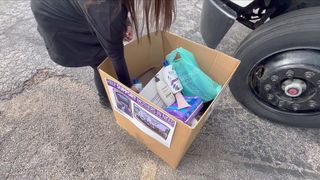 Movers for Moms collects items for QCA shelter