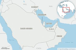 Iran ceasefire tested as cargo ship catches fire after being hit off Qatar's coast