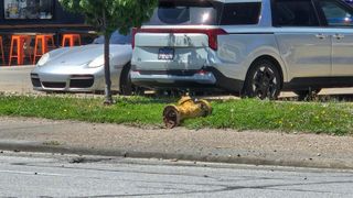 Fire hydrant struck in Davenport incident