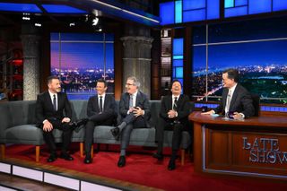 Stephen Colbert and late night hosts strike again as his show nears finale