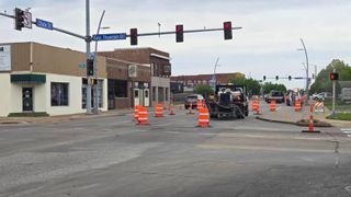 State Street, Bettendorf patching project underway