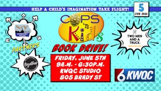  Donate during Cops ‘n’ Kids book drive at KWQC