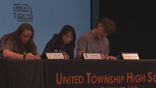  United Township students commit to teaching careers