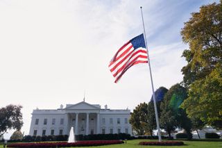 Why are US flags at half-staff? The proper way to lower yours