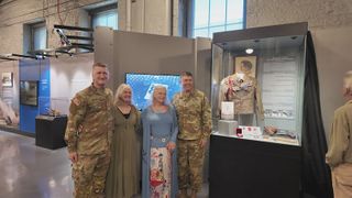 Clinton WWII hero Henry Langrehr honored with display of wartime artifacts