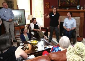 Iowa U.S. Senate candidate Josh Turek stumps in Muscatine and Davenport
