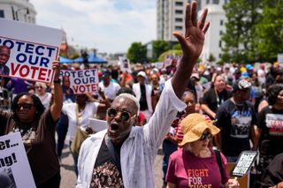 Bus riders to Montgomery retrace old steps while fighting a new fight