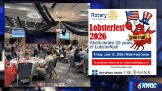  Rotary Club of Bettendorf to host 20th annual Lobsterfest 