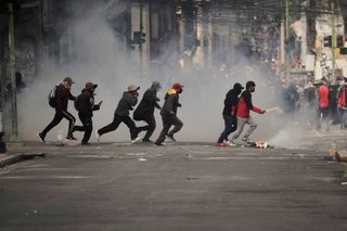 Bolivia's capital under siege as protests deepen crisis for President Paz