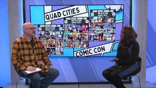 Preview of the first Quad Cities Comic Con