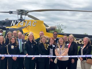 University of Iowa AirCare opens new helipad in Davenport